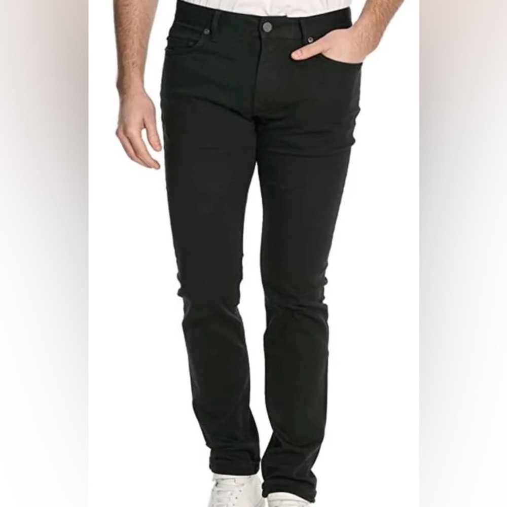 Marv by Marc Jacobs Straight Fit Cotton Stretch D
Black Denim Jeans 36x36